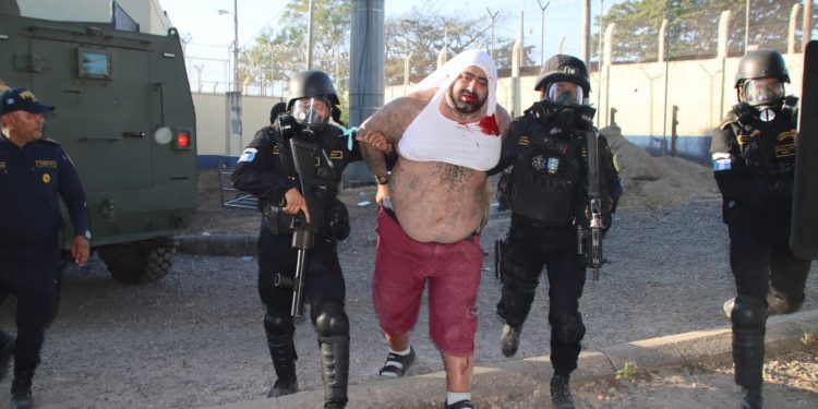 "El Lobo" luego de la recuperación del control de Renovación I. / Foto: Mingob.