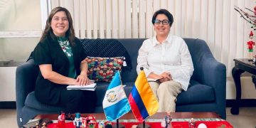Guatemala y Colombia abordan temas de agenda común