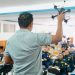 PNC brinda capacitación sobre el uso de drones./Foto: PNC.
