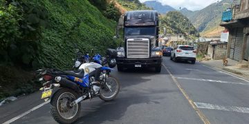 PNC recupera furgón cargado de mercadería robado en Suchitepéquez./Foto: PNC.