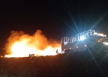 Incendio en el Vertedero de AMSA controlado en un 100%