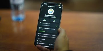 Plataforma tecnológica de Crime Stoppers para denuncias anónimas. / Foto: PNC.