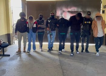 Capturan a cuatro presuntos pandilleros de la mara salvatrucha en Chimaltenango. (Foto: PNC)