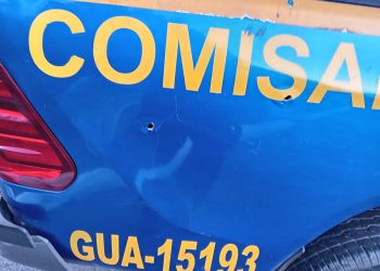 Marero abatido tras atacar a agentes de la PNC./Foto: PNC.