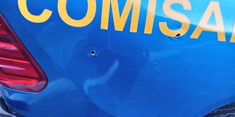 Marero abatido tras atacar a agentes de la PNC./Foto: PNC.