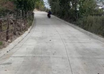 Entregan calle pavimentada en aldea El Jocote, Quesada, Jutiapa