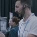 Los teléfonos móviles con inteligencia artificial son algunos de los productos que más atraen en la feria CES 2026. /Foto: captada de video de EFE