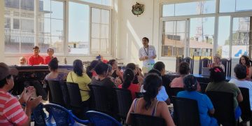 La conferencia se realizó en Coatepeque, Quetzaltenango./Foto: MCD.