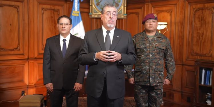 Presidente Arévalo decreta estado de sitio en todo el país