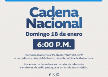 EN VIVO | Cadena nacional: Presidente Arévalo se dirige a la Nación