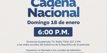 EN VIVO | Cadena nacional: Presidente Arévalo se dirige a la Nación