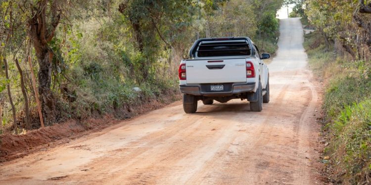 Supervisan recuperación de carreteras en el municipio de Ipala