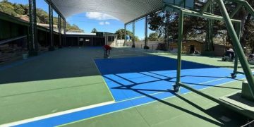 Avanzan los trabajos de mejoramiento en Escuela Primaria Urbana de Comapa, Jutiapa