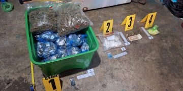 Desmantelan cuatro centros de distribución de droga como parte de la Operación Centinela