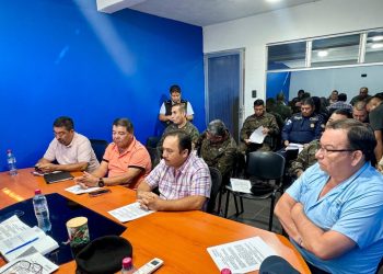 Desarrollan mesa de trabajo para conocer acciones de seguridad en Escuintla