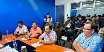 Desarrollan mesa de trabajo para conocer acciones de seguridad en Escuintla