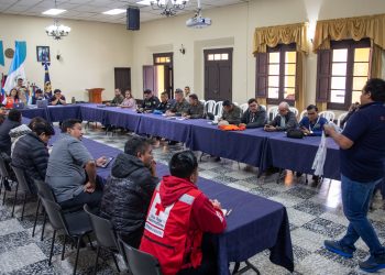 Jornada de coordinación de la Codred de Alta Verapaz previo al Simulacro Nacional por Sismo
