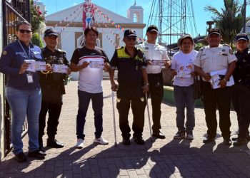 Fortalecen la prevención y seguridad ciudadana durante la feria patronal de San Sebastián