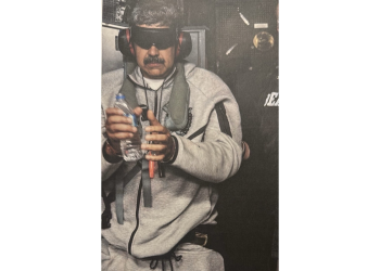 Presidente Donald Trump publica primera foto de Nicolas Maduro capturado