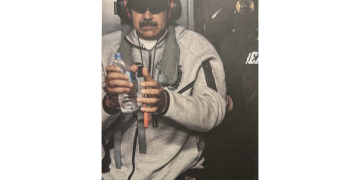 Presidente Donald Trump publica primera foto de Nicolas Maduro capturado