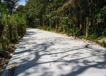 Concluye proyecto de mejoramiento de calle rural hacia escuela primaria en San Sebastián