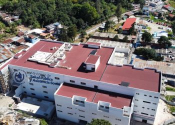 Hospital de Sololá avanza al 82.7% para ser un referente de la atención en salud. (Foto: Hospital de Sololá)