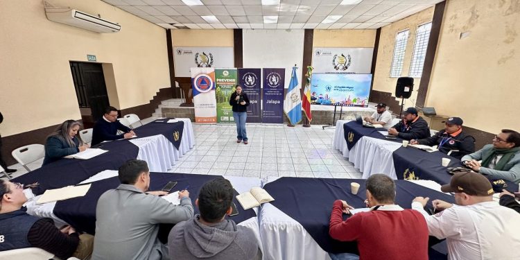 Jalapa fortalece estrategia de prevención ante temporada de incendios forestales