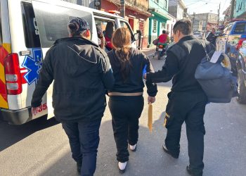 A una de las mujeres capturadas en el barrio El Gallito, zona 3 capitalina, es de nacionalidad mexicana y se le conoce con el alias de "la Chilanga".