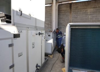 El nuevo sistema de climatización del aeropuerto La Aurora permite brindar un ambiente cómodo y agradable incluso en las horas de mayor afluencia de pasajeros.