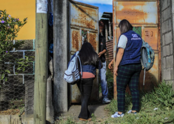 SBS brinda acompañamiento a familias en Sacatepéquez