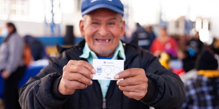 Ya son 50 mil beneficiados con la Bolsa Social./Foto: Mides.