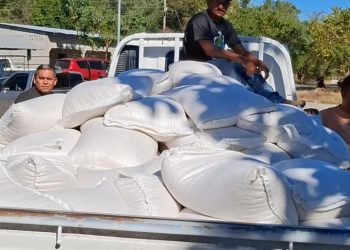 Entregan raciones alimentarias a familias de Pasaco, Jutiapa