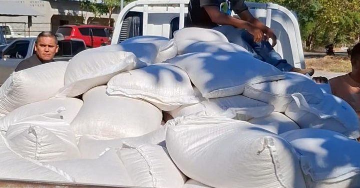 Entregan raciones alimentarias a familias de Pasaco, Jutiapa