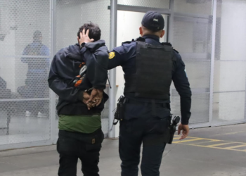 PNC decomisa armas de fuego portadas sin documentación./Foto: PNC.