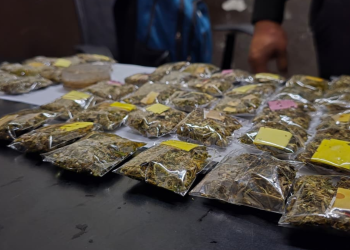 Detienen a narcomenudistas e incautan diferentes tipos de droga./Foto: PNC.