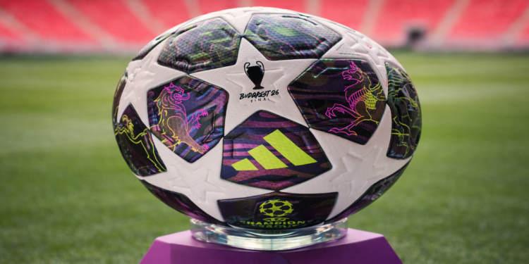UEFA presenta balón para la final de la Champions League 2026