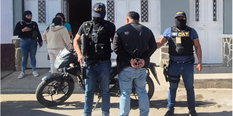 Brian Estuardo Verbena Martínez, sexto extraditable capturado en 2026. / Foto: PNC.