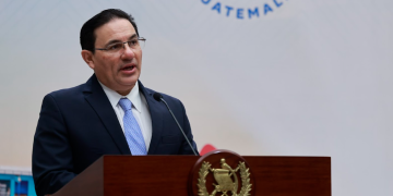 Ministro de Gobernación, Marco Antonio Villeda. / Foto: Analí Camey