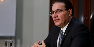 Ministro de Gobernación Marco Antonio Villeda. / Foto: Noé Pérez