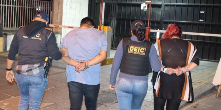 PNC captura a presuntos secuestradores express