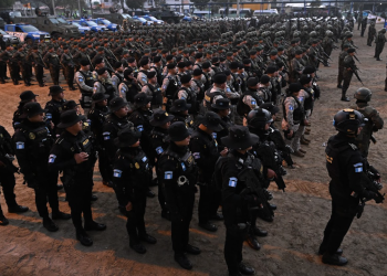 Lanzamiento de la Operación Centinela Metropolitano. / Foto: Byron de la Cruz.