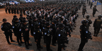 Lanzamiento de la Operación Centinela Metropolitano. / Foto: Byron de la Cruz.