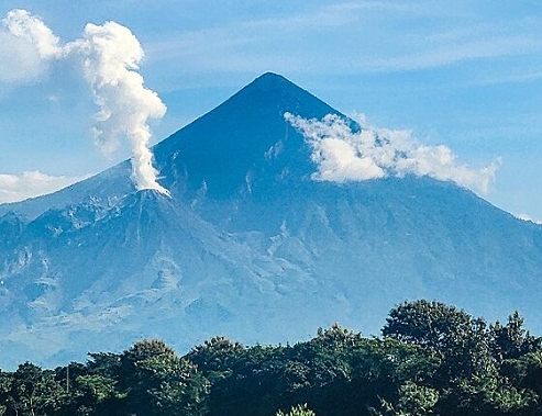 Zona de veda definitiva Volcán Santa María./Foto: CONAP.