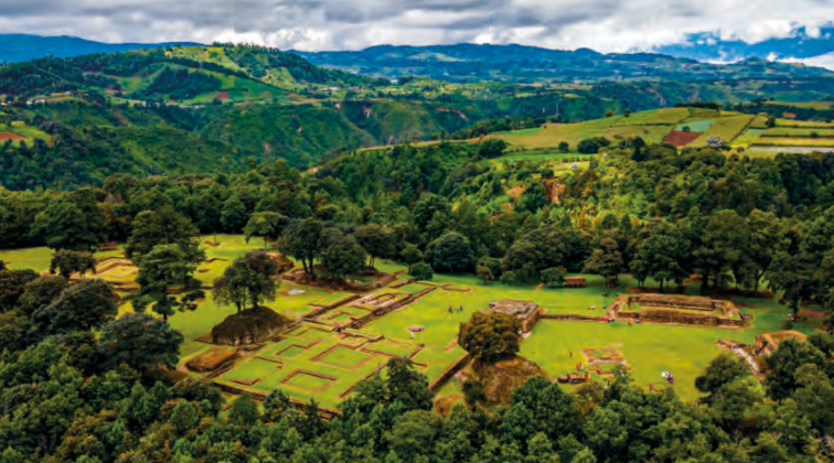 Parque Nacional Iximché./Foto: Inguat.