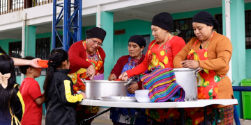 Menús adaptados y validados por estudiantes fortalecen el Programa de Alimentación Escolar. (Foto: Analí Camey)