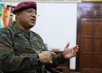 Ministro de la Defensa Nacional, Henry Saenz. / Foto: DCA