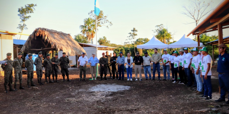 Con el nuevo centro se busca incrementar las capacidades de protección del parque Laguna del Tigre. / Foto: Conap.