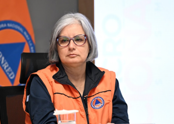 Conred destaca logros y debilidades identificados en el Simulacro Nacional por Sismo./Foto: Byron de la Cruz.