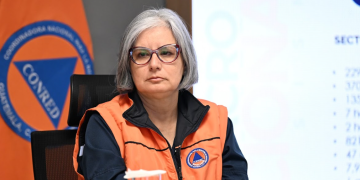 Conred destaca logros y debilidades identificados en el Simulacro Nacional por Sismo./Foto: Byron de la Cruz.