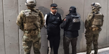 Detienen a el "Hacha", presunto líder regional del Cártel Jalisco Nueva Generación. / Foto: @GabSeguridadMX.
